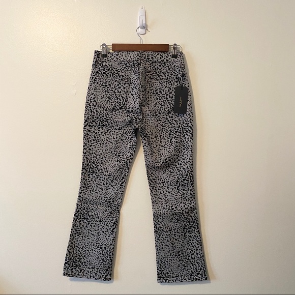 Rag Bone Hana Leopard Patterned Jeans. - Picture 5 of 8